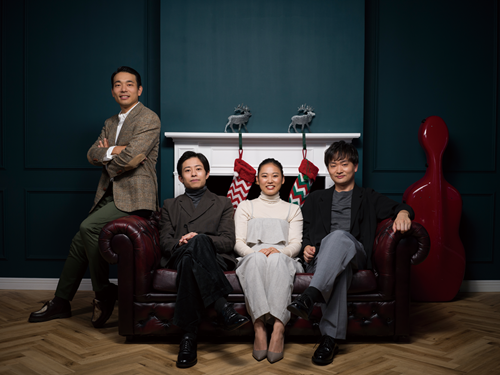 【奈良12/15・東京12/22・名古屋12/23】反田恭平プロデュース JNO室内楽シリーズ2025 チェロ・カルテット× JNO Chamber Colors クリスマス特別コンサート