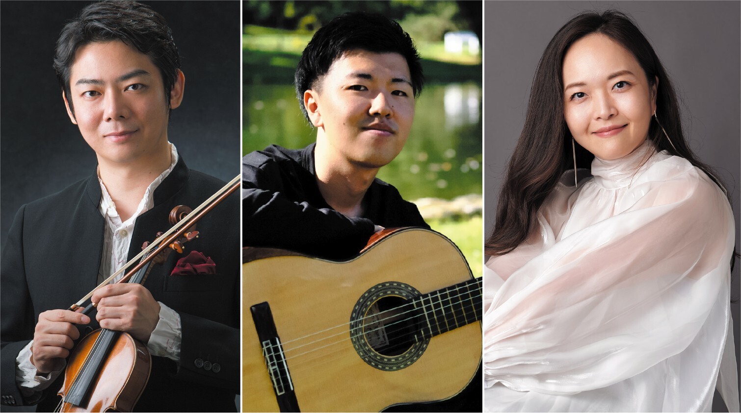 左から近藤薫、斎藤優貴、長崎麻里香