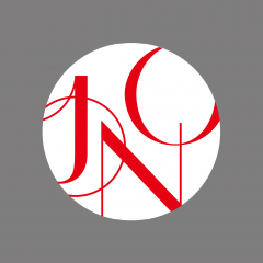 ステッカー(小／白)