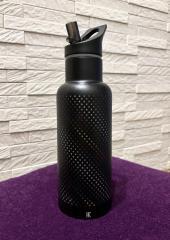 ストロー付保温保冷ステンレスボトル