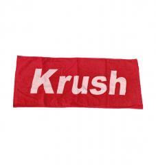 Krushタオル レッド