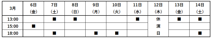 危険なワルツ東京公演1
