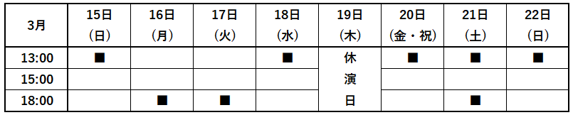 危険なワルツ東京公演2