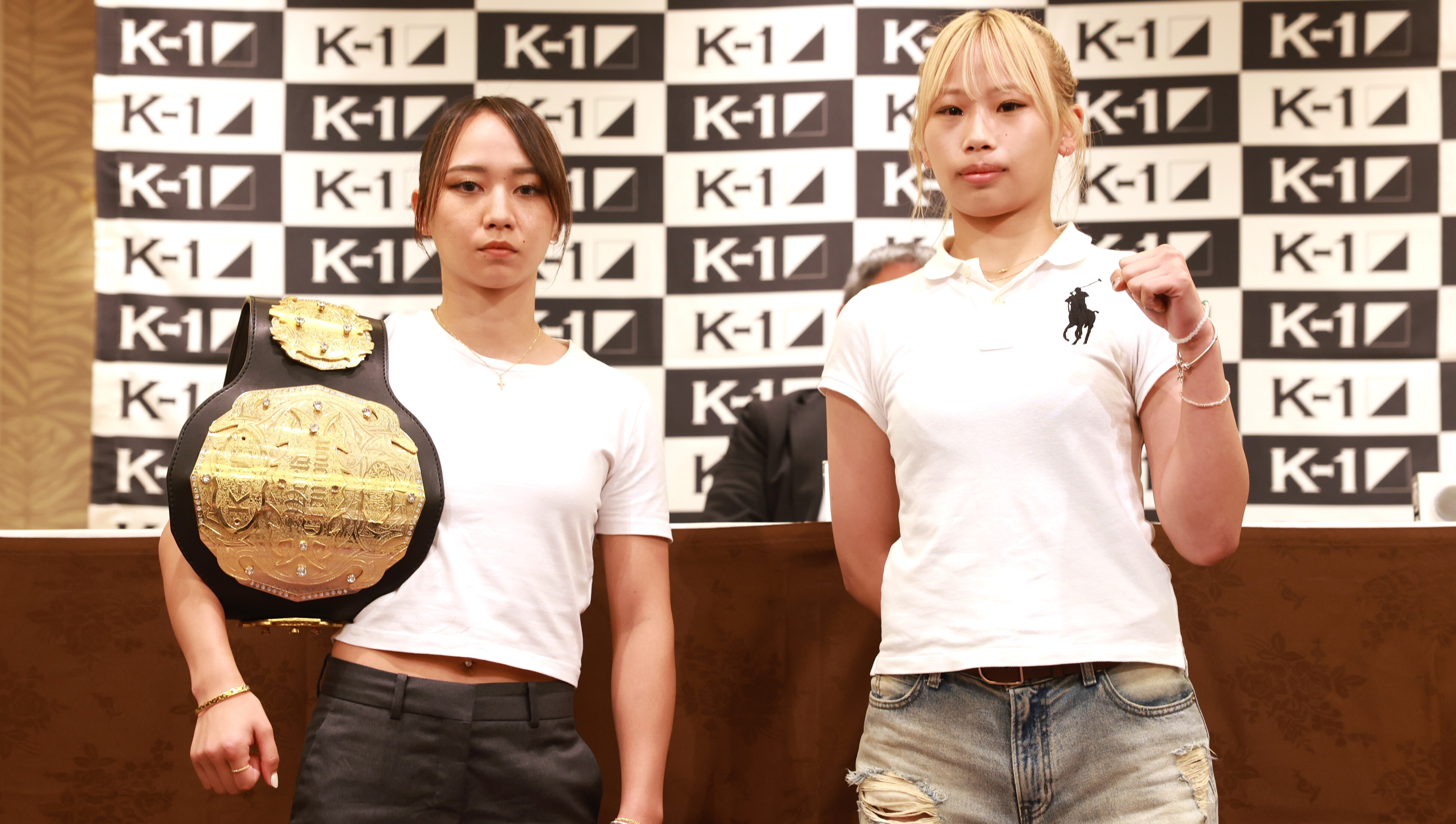 K-1女子アトム級タイトル戦決定！女王・松谷綺「正直早い叩き潰す」挑戦者・末松晄「本気で奪いとる」＝9.7K-1代々木第二