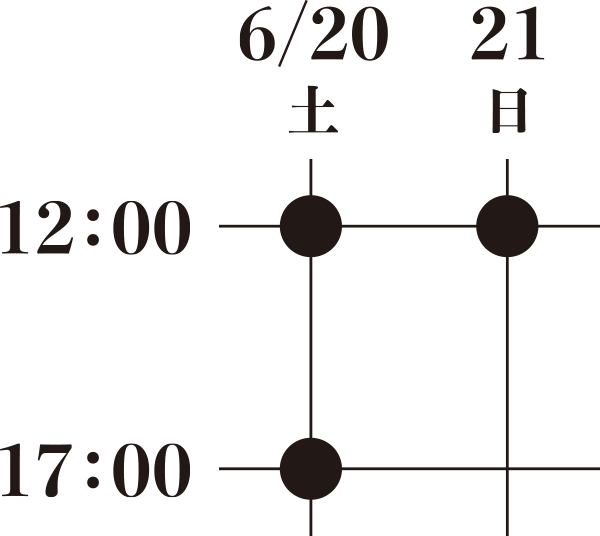 舞台「ハムレット」スケジュール(愛知公演)