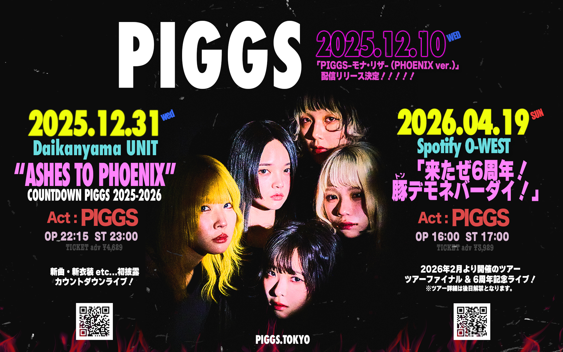 ASHES TO PHOENIX COUNTDOWN PIGGS 2025-2026_バナー