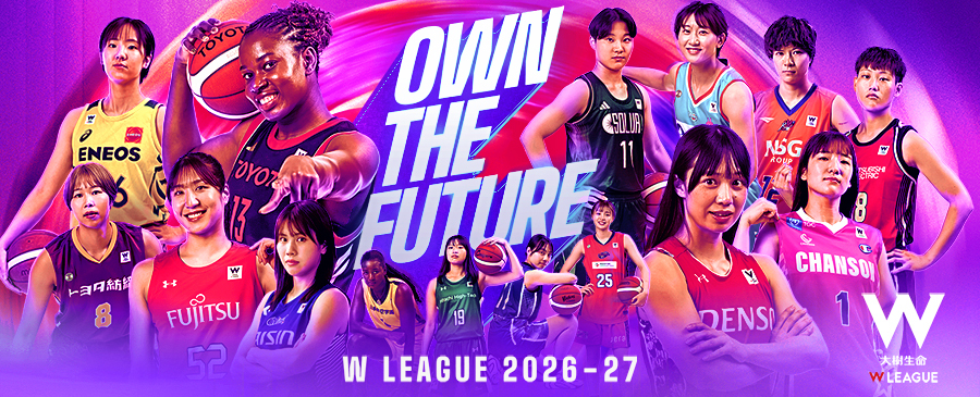 W LEAGUE UNIVERSEバナー2026-27